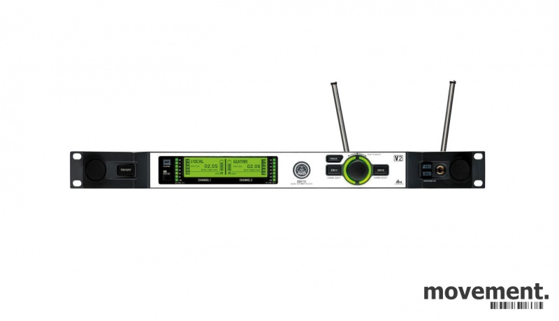Solgt!AKG DSR700 v2, 2-kanals digital - 1 / 2