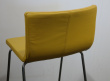 Solgt!IKEA Bernhard barstol i gult skinn - 3 / 4