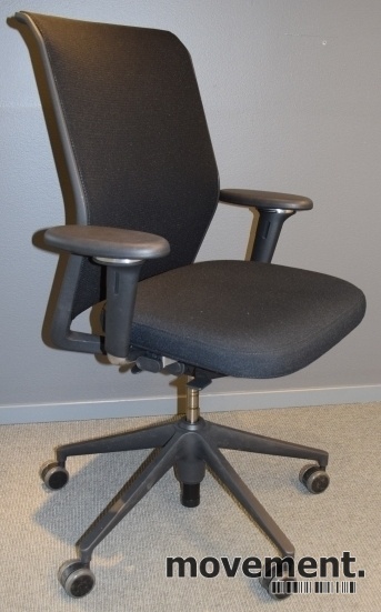 Solgt!Vitra ID Mesh kontorstol i sort - 1 / 4