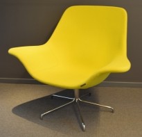 ForaForm Planet Loungestol i lyst grøntstoff krom, design ForaForm Planet Loungestol i lyst grøntstoff krom, design