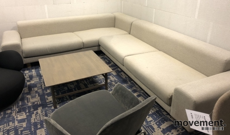 Solgt!LK Hjelle Design-sofa, hjørne - 1 / 6