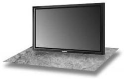 Flatskjerms-TV fra Panasonic, Plasma, eldre 40toms, TH-42PWD7E,  uten bordfot, pent brukt