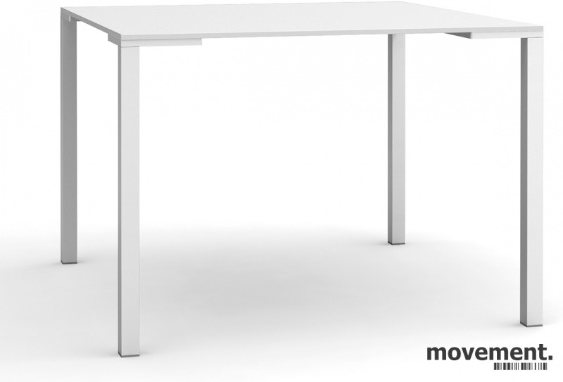 Solgt!Kafebord / lite møtebord i hvitt - 1 / 3
