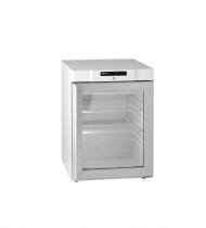Underbenk kjøleskap med glassdør fra Gram, modell KG200LE, 60cm bredde, 83,5cm høyde, pent brukt