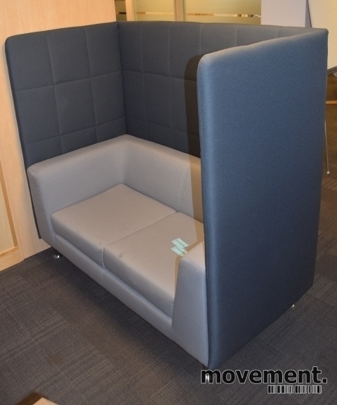 Solgt!Loungesofa med høy rygg, 150cm - 1 / 2