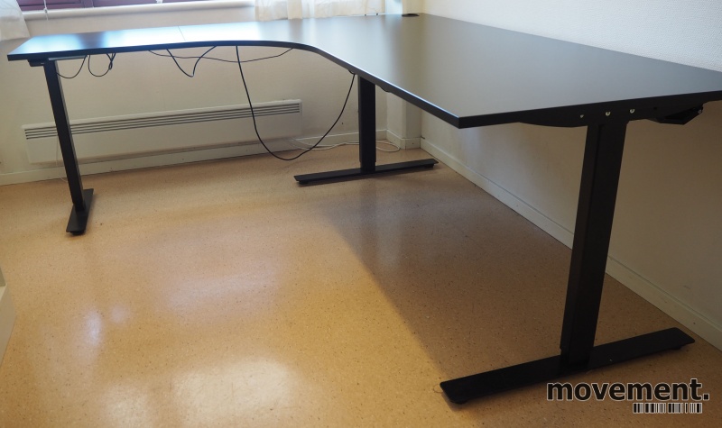 Solgt!Hjørneløsning / skrivebord med - 2 / 3