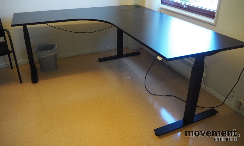 Solgt!Hjørneløsning / skrivebord med - 1 / 3