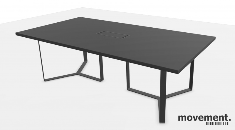 Konferansebord /møtebord i mørk grå - 2 / 2