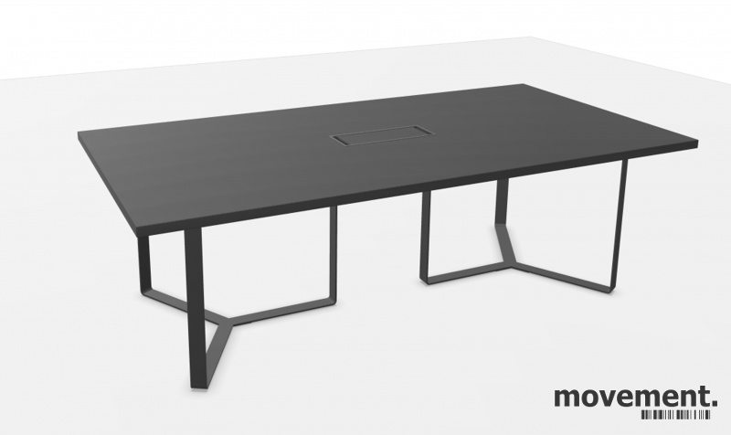 Konferansebord /møtebord i mørk grå - 1 / 2