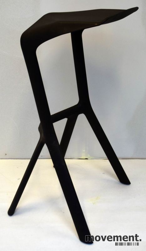 Solgt!Barkrakk fra Plank, Miura i sort, - 3 / 4