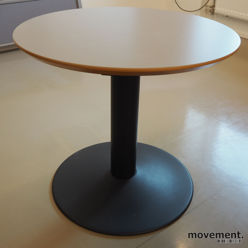 Solgt!Loungebord i grå / sort, Ø=70cm, - 1 / 2
