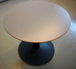 Solgt!Loungebord i grå / sort, Ø=70cm, - 2 / 2