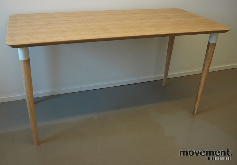 Solgt!IKEA Hilver skrivebord i bambus, - 2 / 2