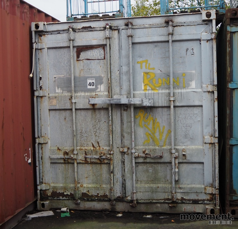 Solgt!20fots container / lagercontainer, - 1 / 5