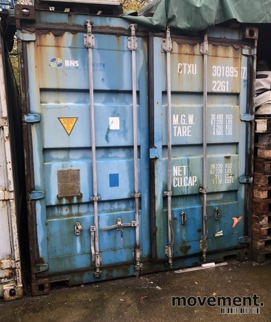Solgt!20fots container / lagercontainer, - 1 / 4