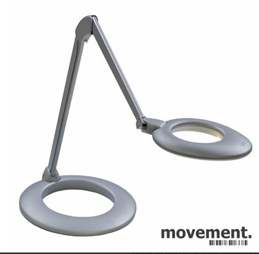 Solgt!Luxo Ovelo LED i grått med bordfot, - 1 / 2