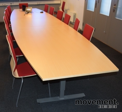 Solgt!Stort møtebord fra EFG, 480x120cm, - 1 / 4