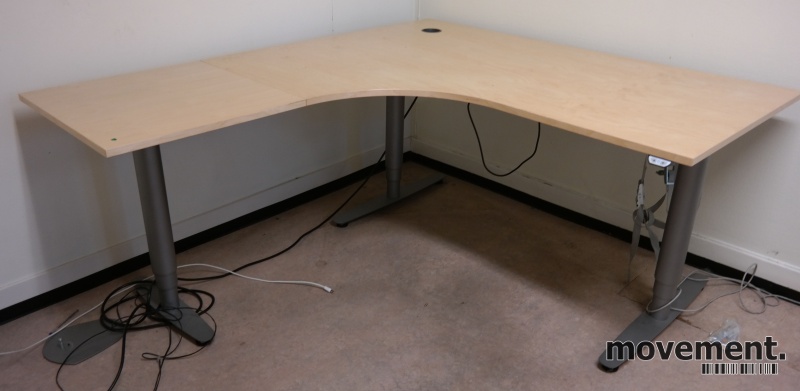 Solgt!Skrivebord / hjørneløsning med - 1 / 3