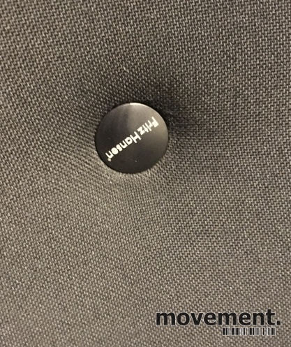 Solgt!Konferansestol i sort / aluminium, - 5 / 6