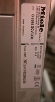 Miele G6265SCViXXL integrert oppvaskmaskin, XXL-modell, pent brukt
