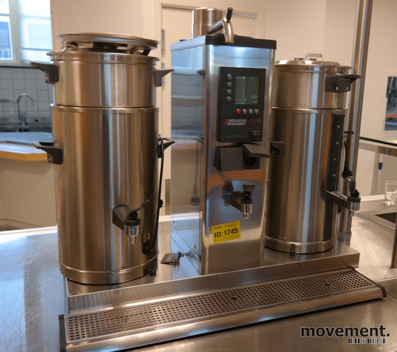Solgt!Bravilor Bonamat B10-HW 2x10 liters - 2 / 3