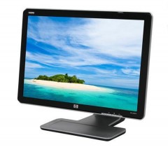Flatskjerm til PC: Hewlett-Packard w2207, 22toms, 1680x1050, VGA/DVI/USB/Audio, pent brukt