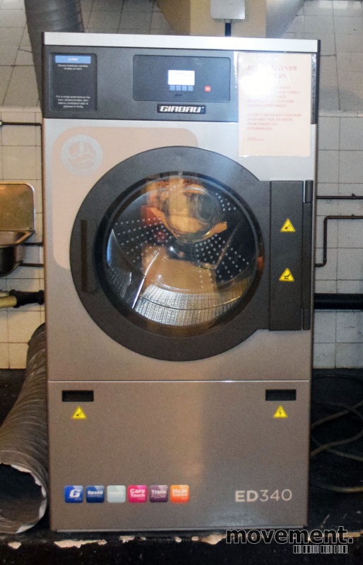 Solgt!Industritørketrommel Girbau ED340E, - 3 / 7