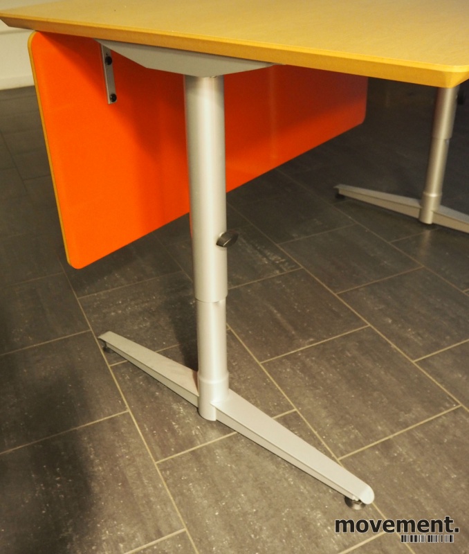 Solgt!Skrivebord i bjerk / grått fra - 2 / 2