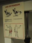 Solgt!Leg extension-maskin / - 2 / 3