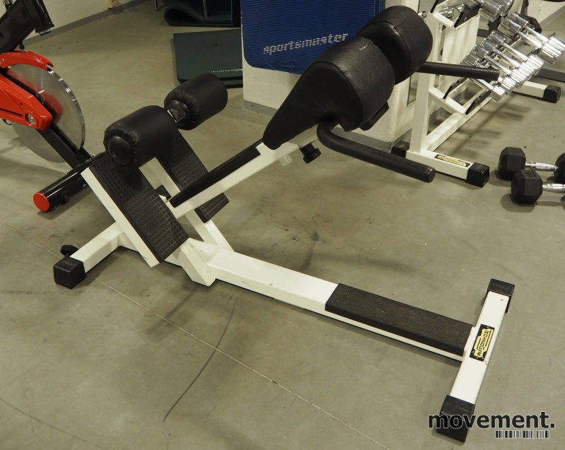 Solgt!Benk for rygghev fra Technogym, - 1 / 2