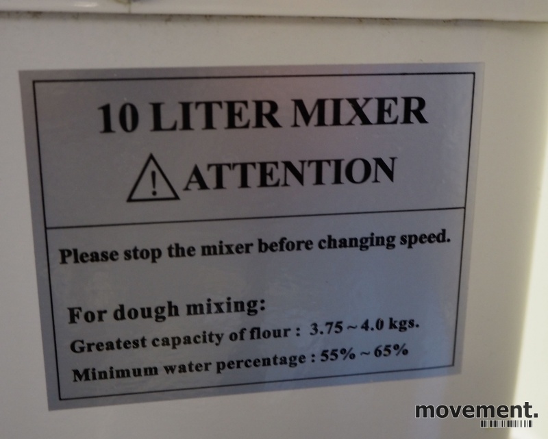 Solgt!Eltemaskin B10K 10 liter, med div - 5 / 6