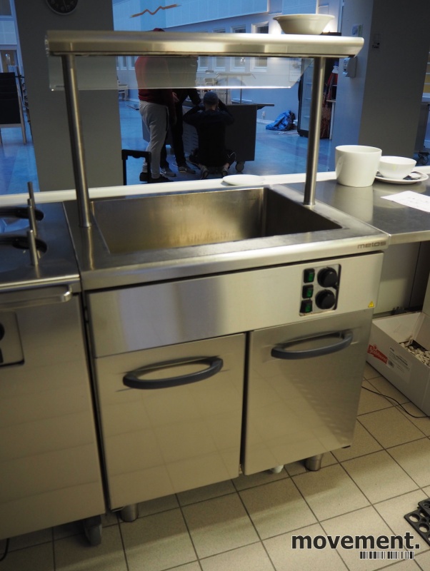 Solgt!Vannbad / varmebad i rustfritt stål - 1 / 3