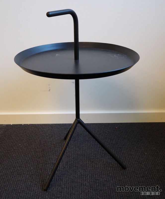 Solgt!Lite loungebord fra HAY i sort - 2 / 2