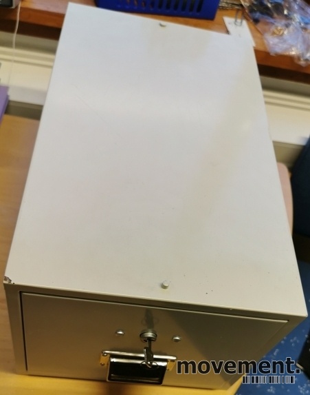 Solgt!Retro arkivskuff / kartotekskuff i - 3 / 4