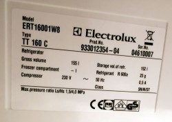Lite kjøleskap fra Electrolux, SpacePlus ERT16001W8 55cm bredde, 85,5cm høyde, pent brukt