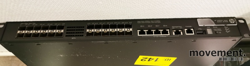 Solgt!Hewlett-Packard 10Gb-switch, JC102A - 2 / 4