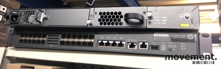 Solgt!Hewlett-Packard 10Gb-switch, JC102A - 4 / 4