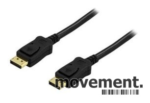 Skjermkabel: DP-kabel, DisplayPort