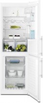Kjøleskap/kombiskap fra Electrolux i hvitt, 60cm b, 183cm h, modell EN3441JYW, pent brukt