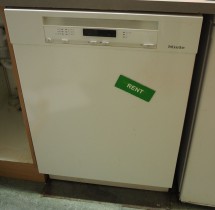 Miele G6100SCU oppvaskmaskin i hvitt, pent brukt