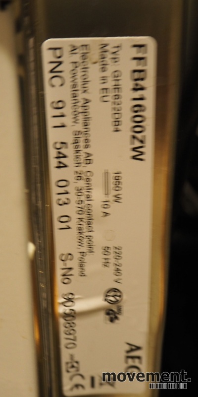 Solgt!AEG FFB41600ZW oppvaskmaskin i - 3 / 3