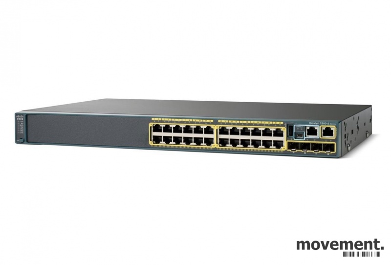 Solgt!Cisco Switch: WS-C2960S-24TS-L, - 1 / 2