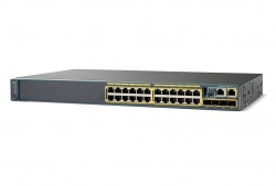 Cisco Switch: WS-C2960S-24TS-L, 24port Gigabit Managed Switch, pent brukt
