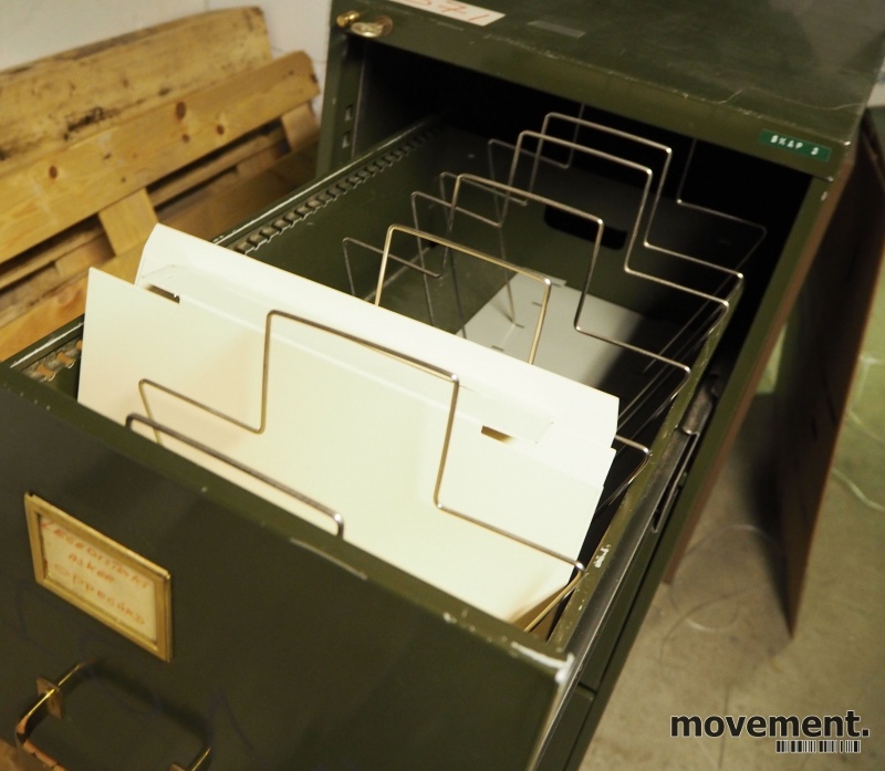 Solgt!Arkivskap fra Apefo, 4skuffers, - 3 / 5