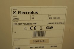 Electrolux Z9122 luftrenser i hvitt, vaskbart HEPA-filter, pent brukt