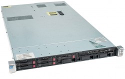 Rackserver 1units, HP Proliant DL360p Gen8, 1 x Xeon E5-2630v2 2,60GHz, 16GB / 2xPSU, pent  brukt