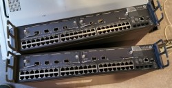 Hewlett-Packard HPE A5800 Managed 48port switch JC101A, med 4+2 10Gb uplink, pent brukt
