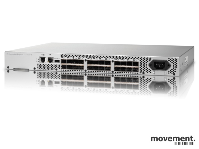 Solgt!HP StorageWorks 8/24 8Gb Fibre - 1 / 3