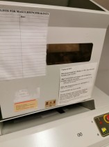 Stor makuleringsmaskin fra Rexel, modell VX2400-H, 230V 3fas, industrimodell, pent brukt