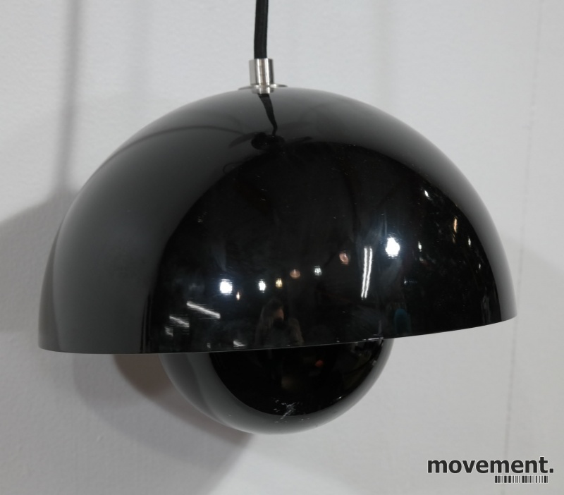 Solgt!Taklampe / pendellampe i sort fra - 3 / 5